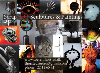 Scrap ART Sculpture & Paintings